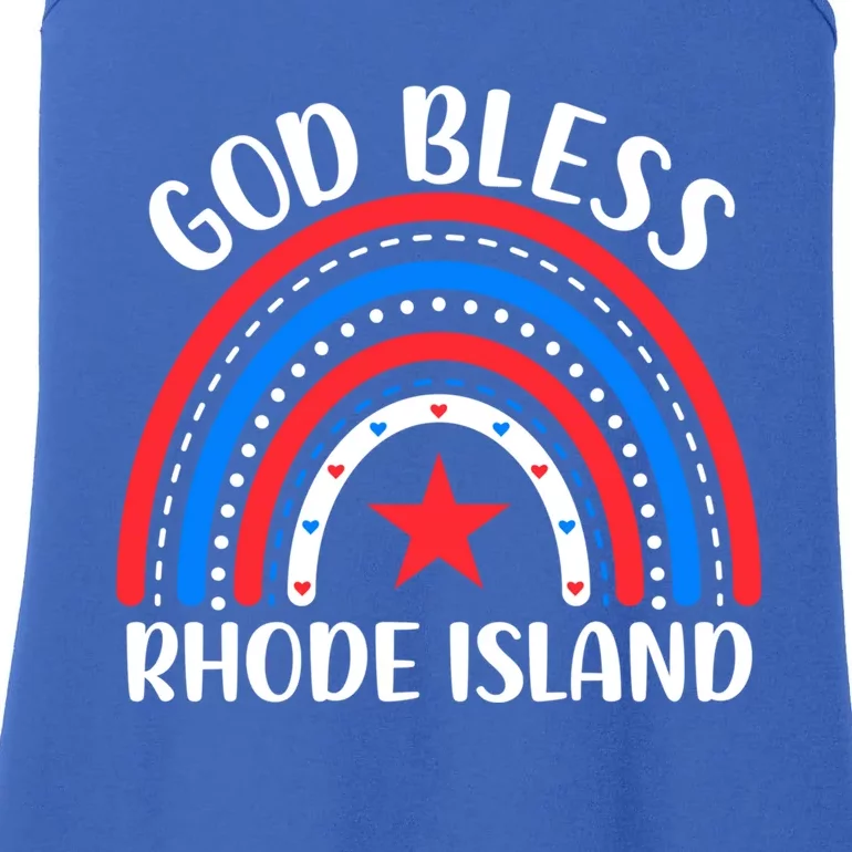 Rhode Island Meaningful Gift I Love Rhode Island Usa Gift Ladies Essential Tank