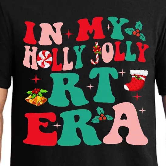 Retro In My HollyJolly RT Respiratory Therapy Era Christmas Pajama Set