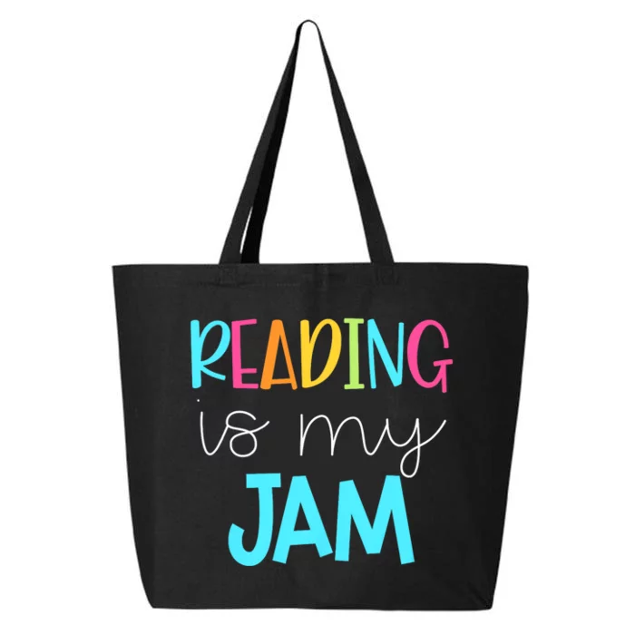 Reading Is My Jam Read Teacher Ela Teacher 25L Jumbo Tote