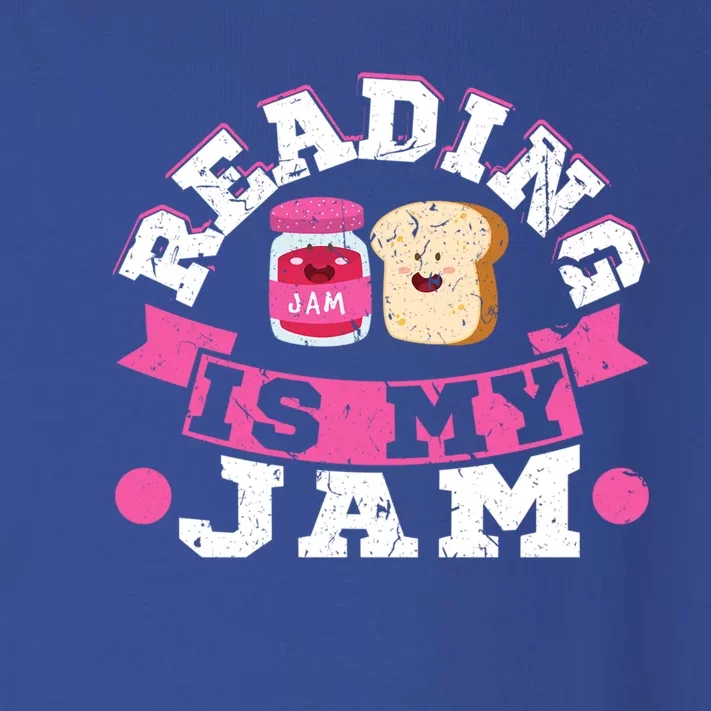 Reading Is My Jam Cool Fun Birthday Christmas Funny Gift Readers Gift Toddler Long Sleeve Shirt