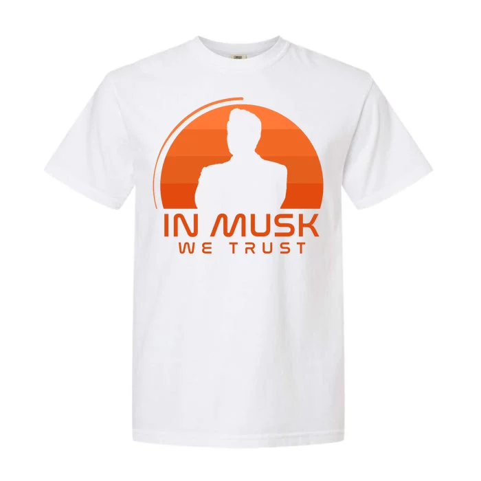 Retro In Musk We Trust Garment-Dyed Heavyweight T-Shirt