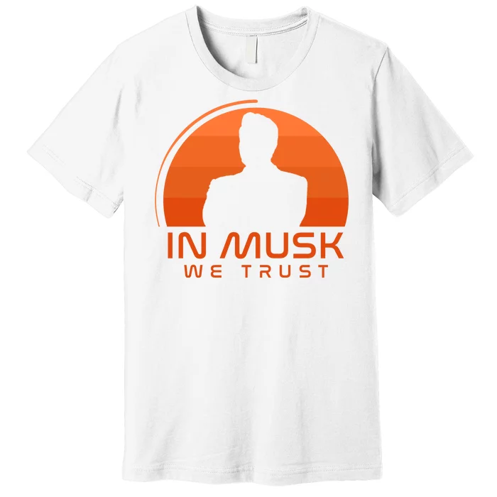 Retro In Musk We Trust Premium T-Shirt