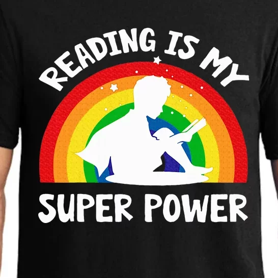 Reading Is My Superpower Book Pajama Set