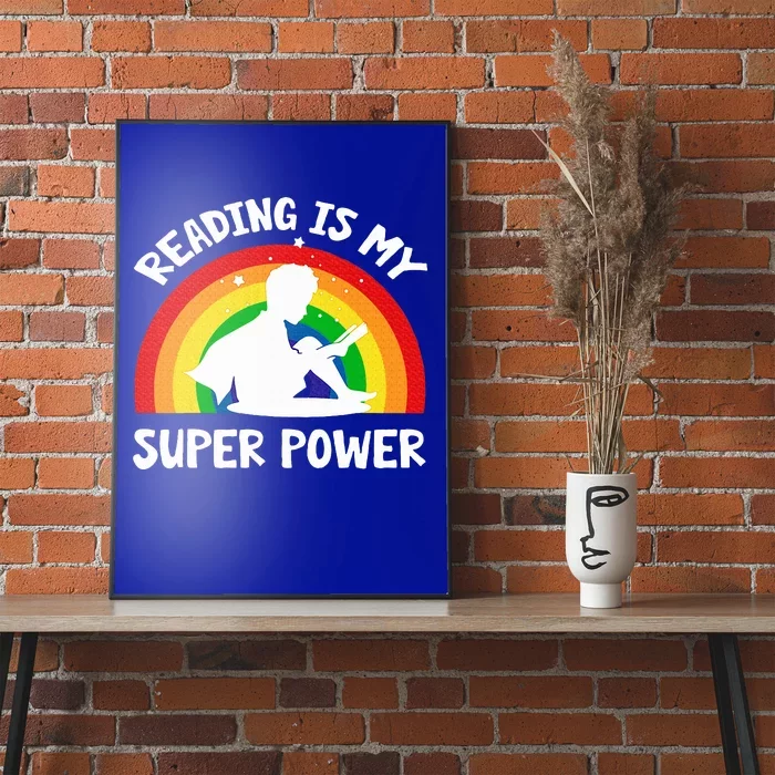 Reading Is My Superpower Book Poster