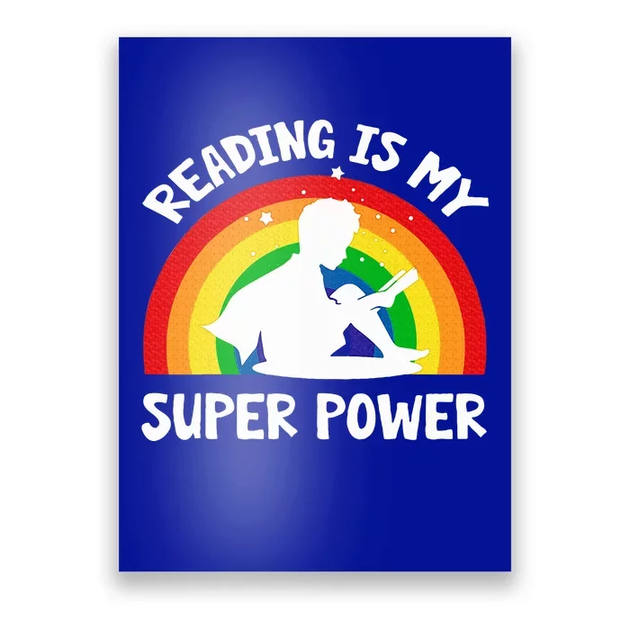 Reading Is My Superpower Book Poster