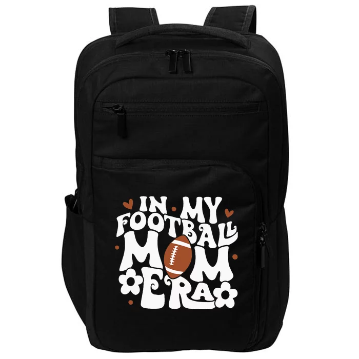 Retro In My Football Mom Era Football Mama Girls Impact Tech Backpack