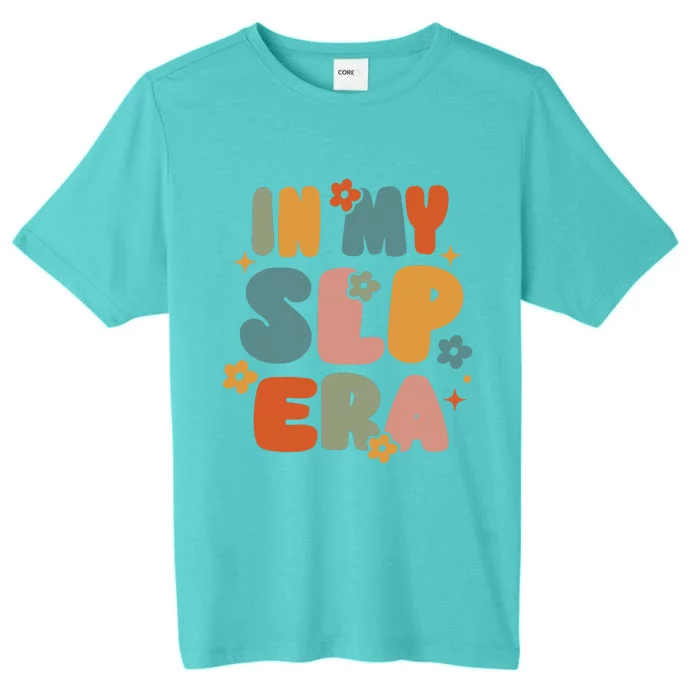 Retro In My Speech Therapy Era SLP AAC SLPA Wo ChromaSoft Performance T-Shirt