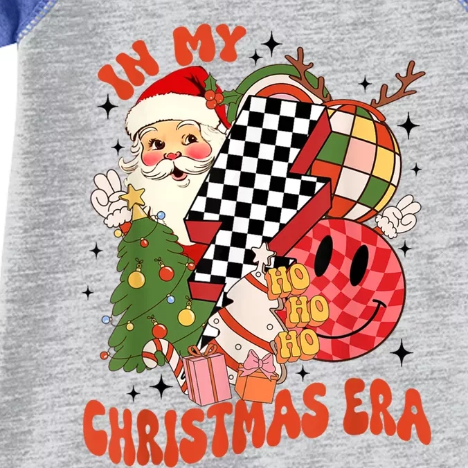 Retro In My Christmas Era Funny Christmas Great Gift Infant Baby Jersey Bodysuit