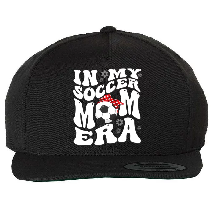 Retro In My Soccer Mom Era Mama Boy Wool Snapback Cap