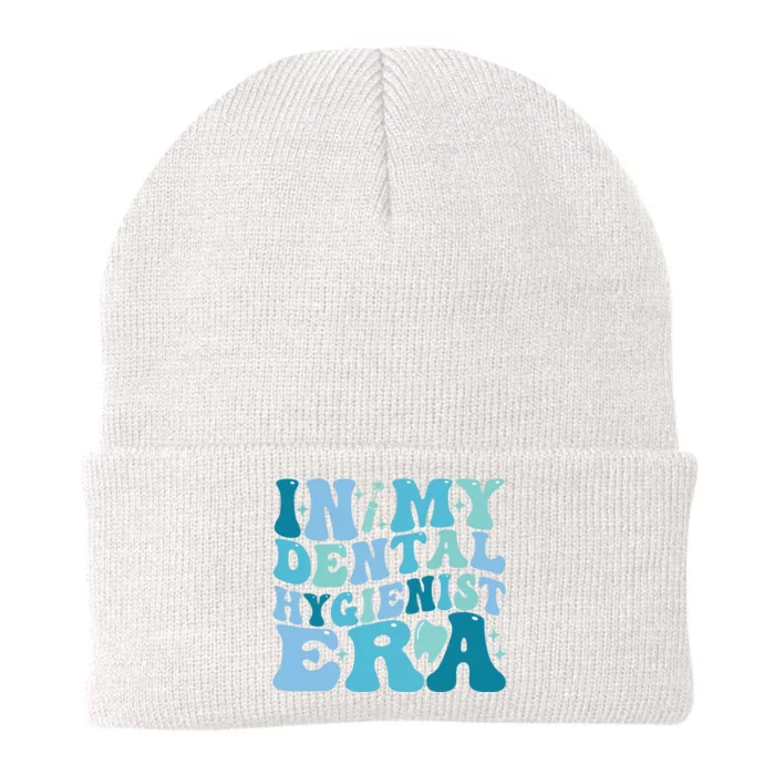 Retro In My Dental Hygienist Era Dentist Dental Student Knit Cap Winter Beanie