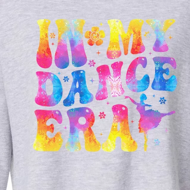 Retro In My Dance Era Ballet Dancer Cropped Pullover Crew