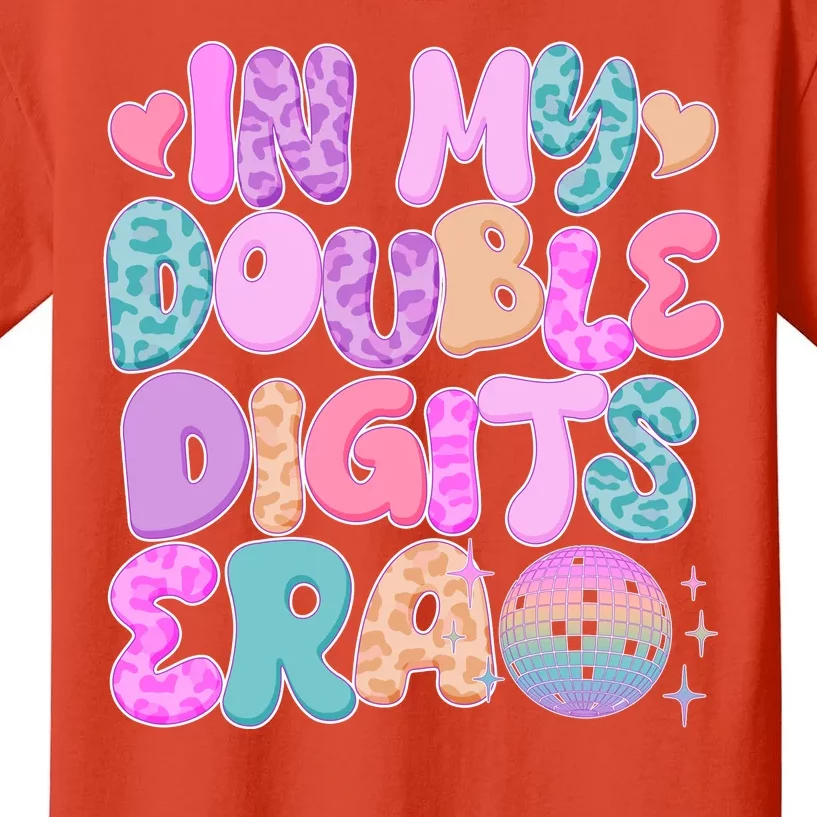 Retro In My Double Digits Era Kids T-Shirt