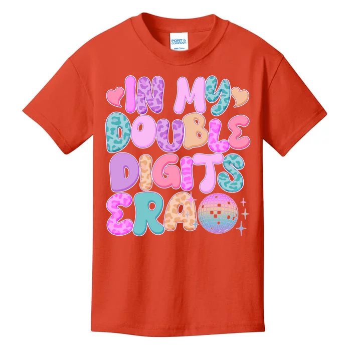 Retro In My Double Digits Era Kids T-Shirt