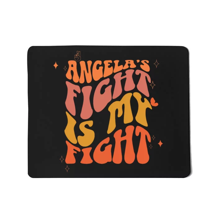 Ribbon In My Fighting Cancer Era Mousepad