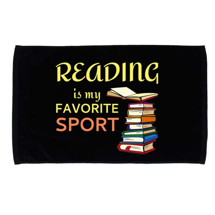 Reading Is My Favorite Sport For Book Lovers Microfiber Hand Towel