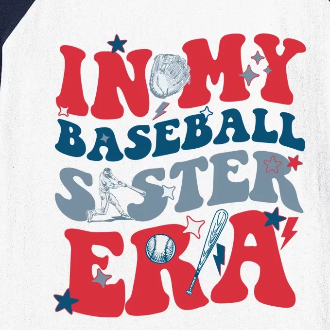 Retro In My Baseball Sister Era Baseball Sleeve Shirt