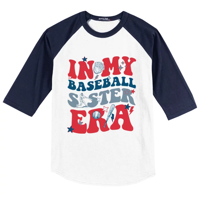 Retro In My Baseball Sister Era Baseball Sleeve Shirt