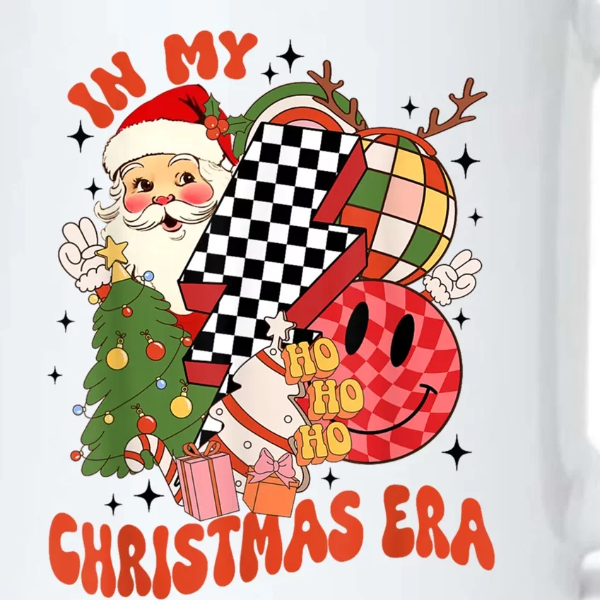 Retro In My Christmas Era Funny Christmas Gift Black Color Changing Mug