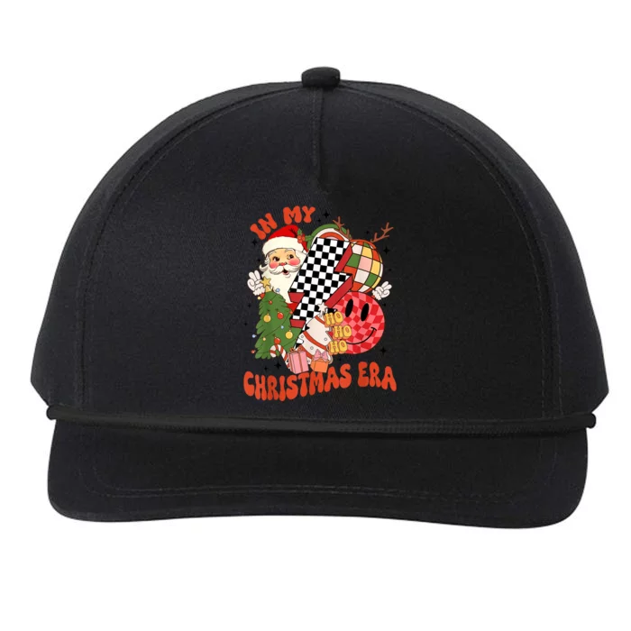 Retro In My Christmas Era Funny Christmas Gift Snapback Five-Panel Rope Hat