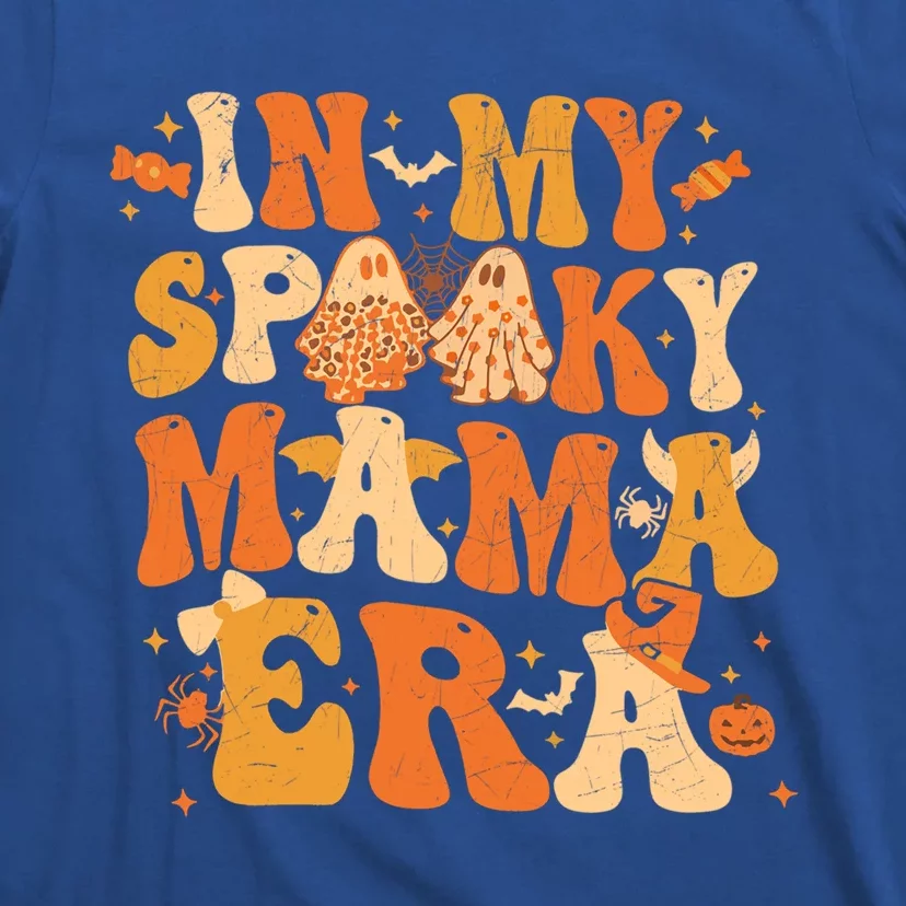 Retro In My Spooky Mama Era Halloween Ghost Spooky Vibes Gift T-Shirt