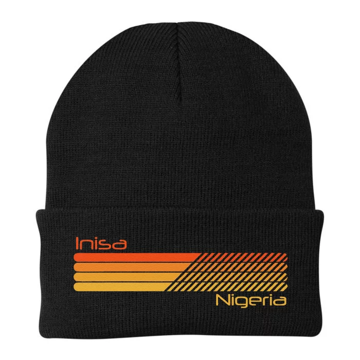 Retro Inisa Nigeria Knit Cap Winter Beanie