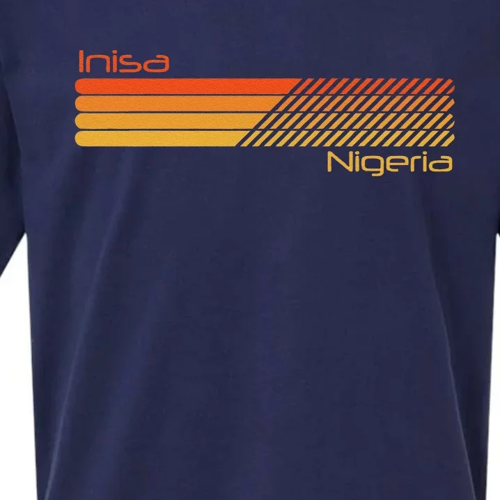 Retro Inisa Nigeria Sueded Cloud Jersey T-Shirt