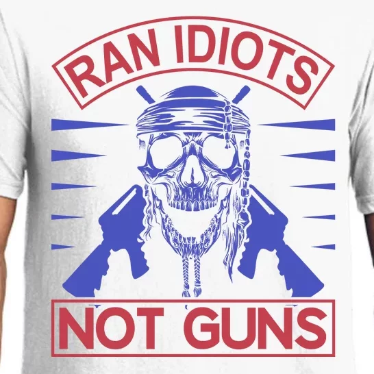 Rain Idiots Not Guns Pajama Set