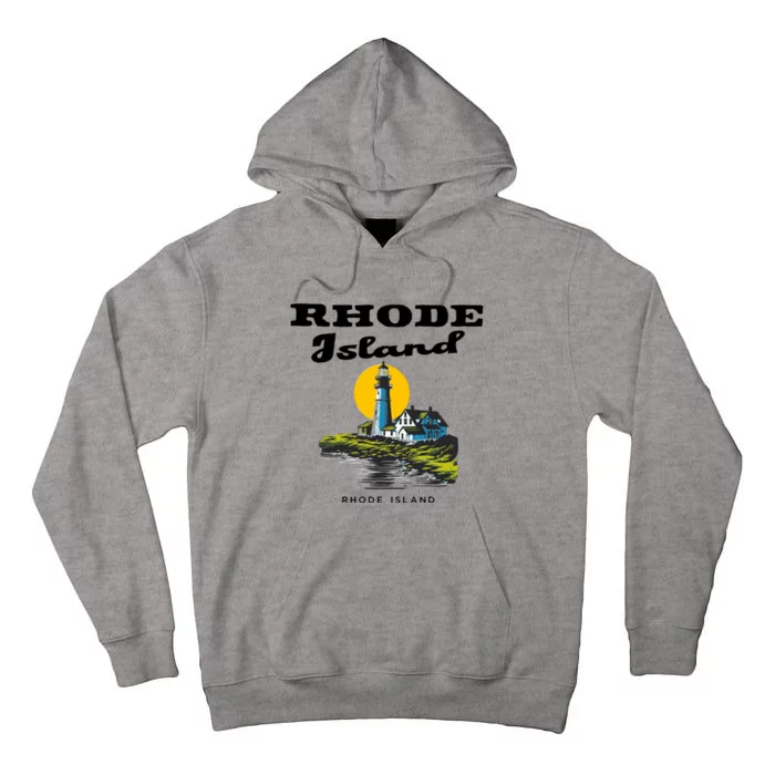 Rhode Island New England Tall Hoodie