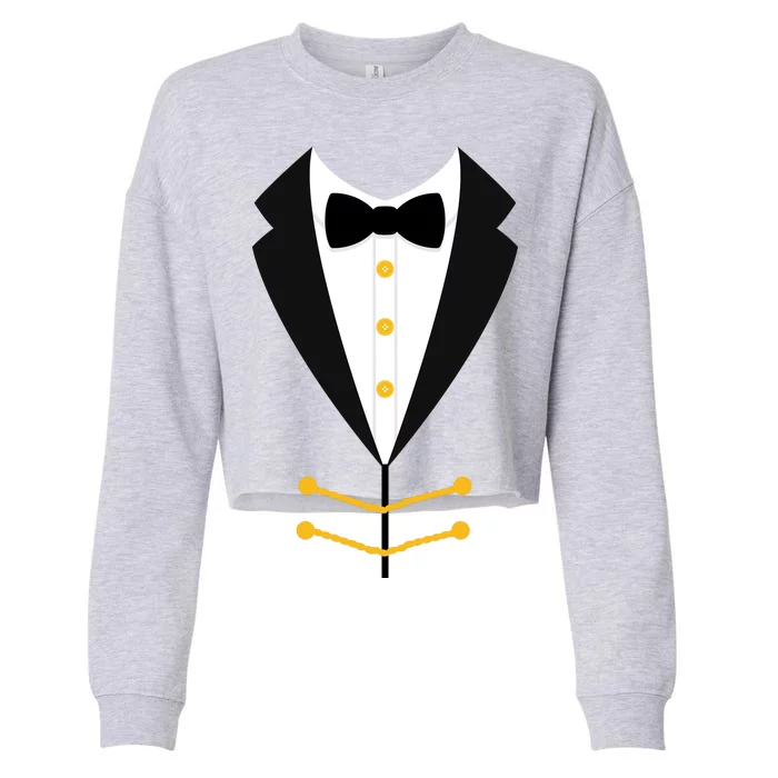 Ringmaster Costume Cropped Pullover Crew