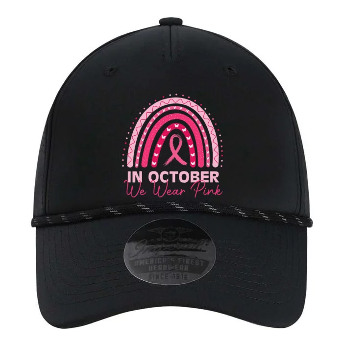 Rainbow In October We Wear P.Ink Breast Cancer Awareness 2024 Gift Performance The Dyno Cap