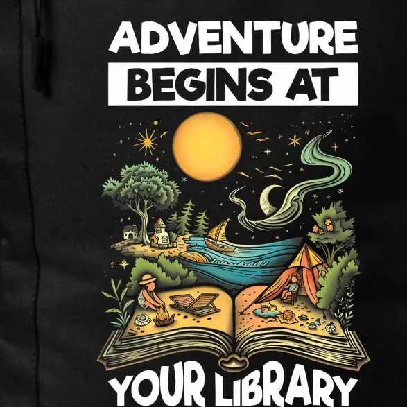 Reading Is Out There Adventure Begins At Your Library Summer Daily Commute Backpack