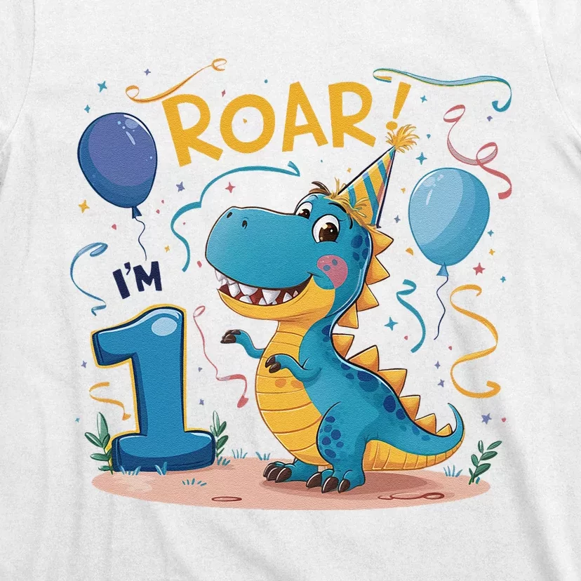 Roar IM One Baby First Birthday Celebrate Being T-Shirt