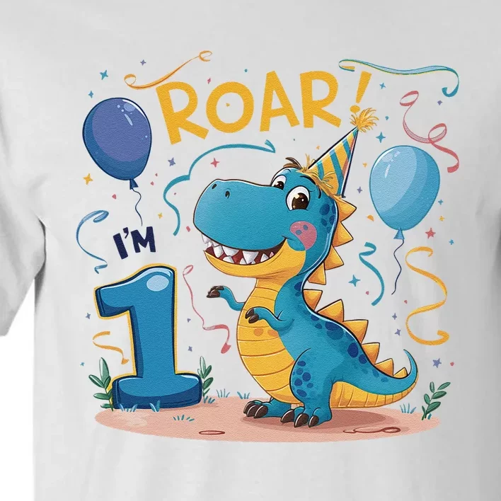 Roar IM One Baby First Birthday Celebrate Being Tall T-Shirt