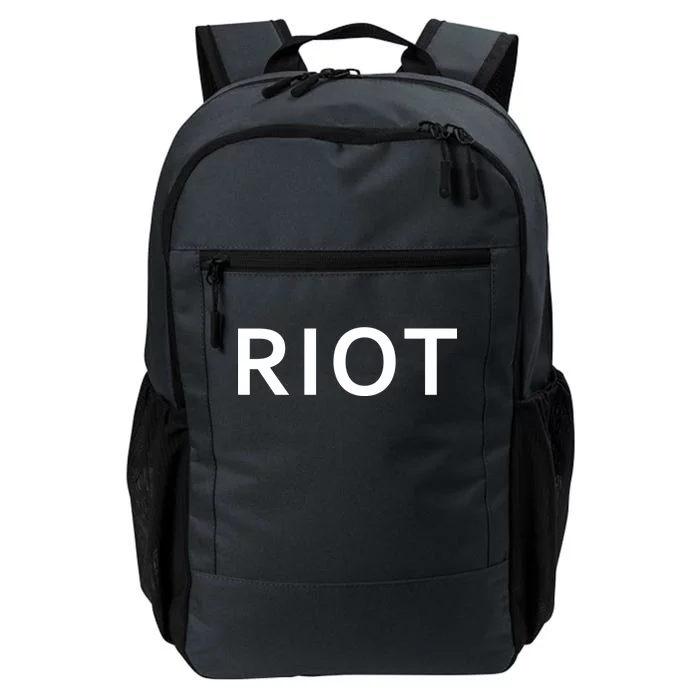 RIOT Funny Vintage Classic Logo Daily Commute Backpack