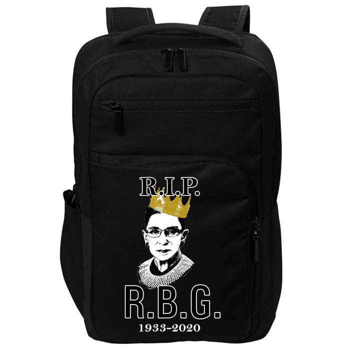 RIP Notorious RBG Ruth Bader Ginsburg 1933-2020 Impact Tech Backpack