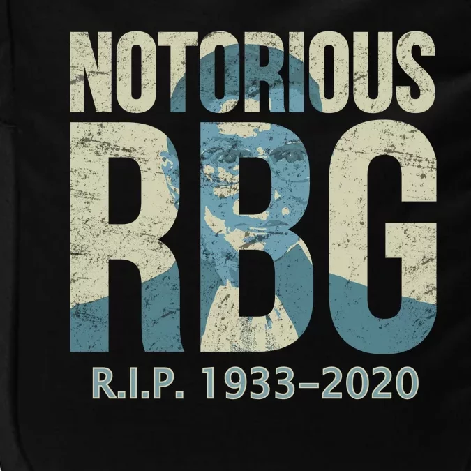 RIP Notorious RBG Ruth Ginsburg 1933-2020 Impact Tech Backpack