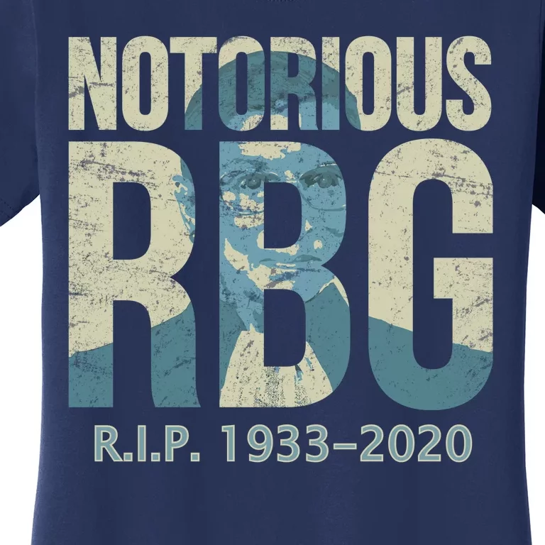 RIP Notorious RBG Ruth Ginsburg 1933-2020 Women's T-Shirt