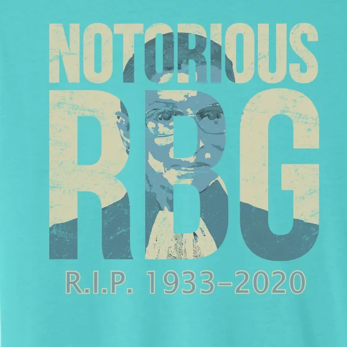 RIP Notorious RBG Ruth Ginsburg 1933-2020 ChromaSoft Performance T-Shirt