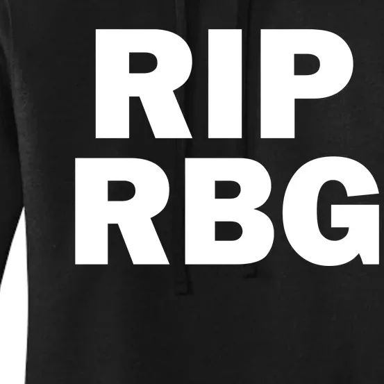 RIP RBG Women's Pullover Hoodie