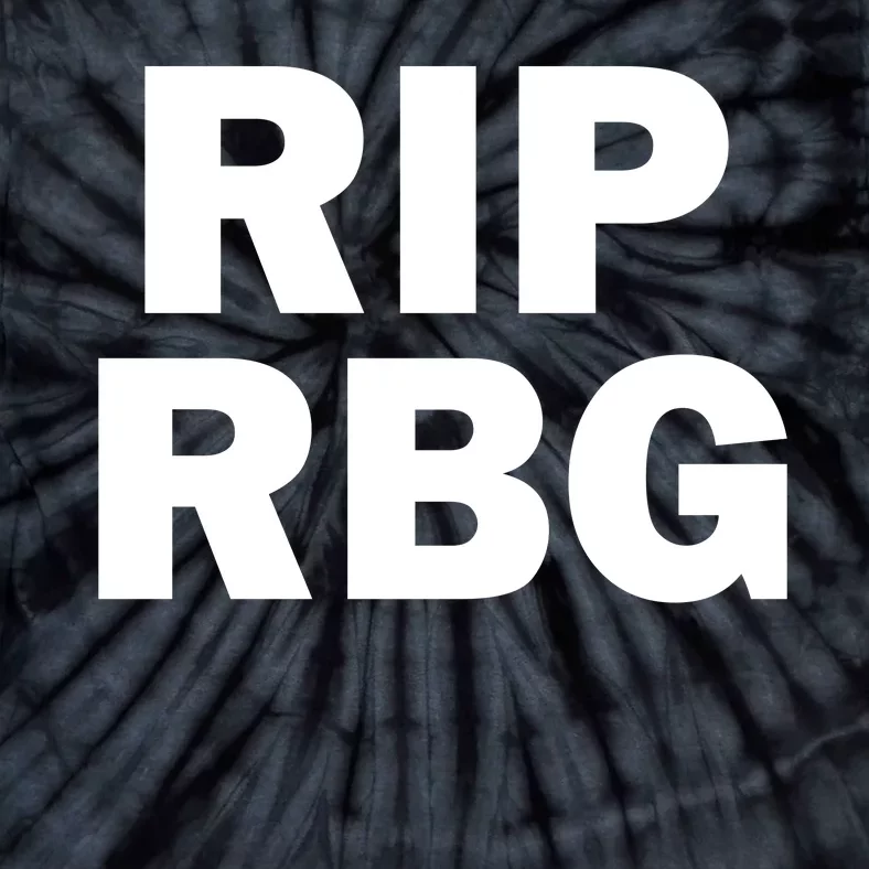 RIP RBG Tie-Dye T-Shirt