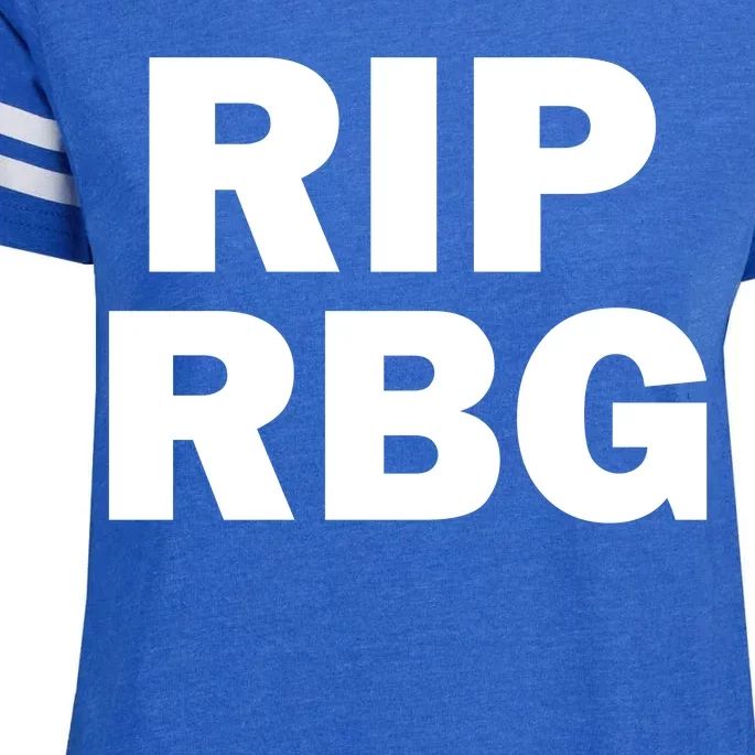 RIP RBG Enza Ladies Jersey Football T-Shirt