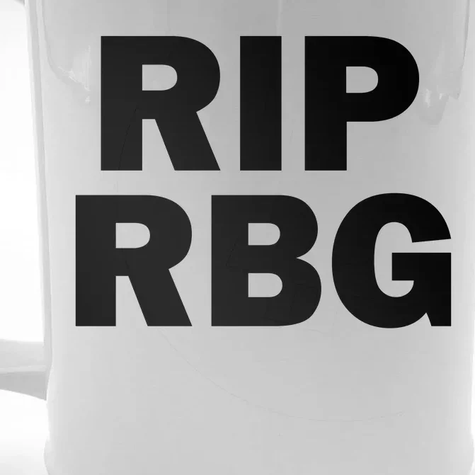 RIP RBG Front & Back Beer Stein