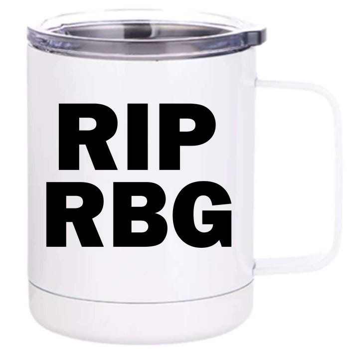 RIP RBG Front & Back 12oz Stainless Steel Tumbler Cup