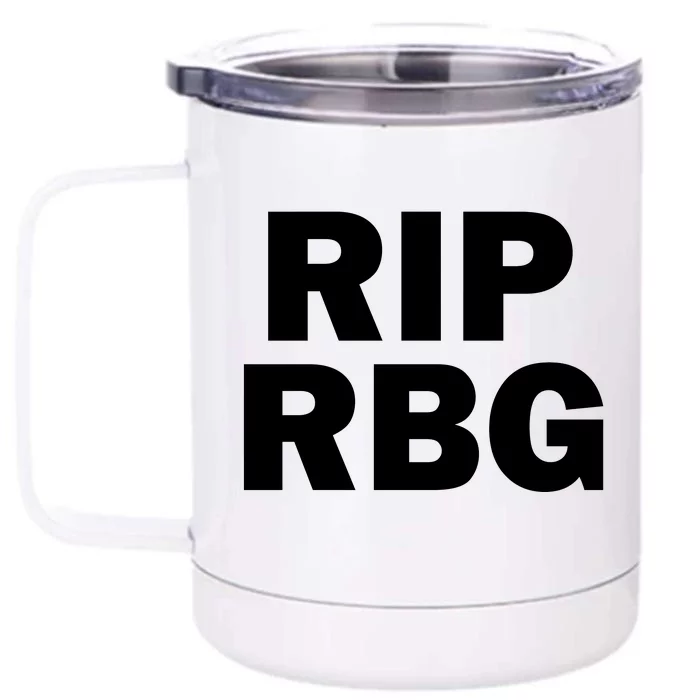 RIP RBG Front & Back 12oz Stainless Steel Tumbler Cup