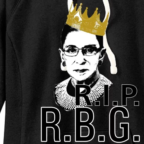 RIP RBG Ruth Bader Ginsburg Women's Fleece Hoodie