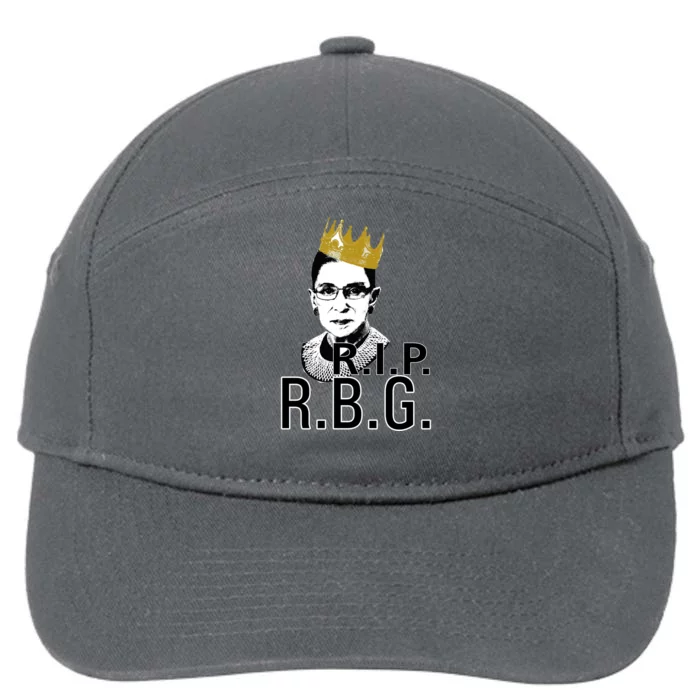 RIP RBG Ruth Bader Ginsburg 7-Panel Snapback Hat