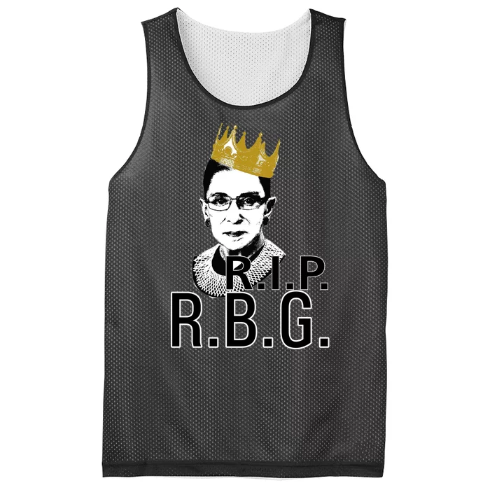 RIP RBG Ruth Bader Ginsburg Mesh Reversible Basketball Jersey Tank