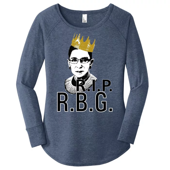 RIP RBG Ruth Bader Ginsburg Women's Perfect Tri Tunic Long Sleeve Shirt