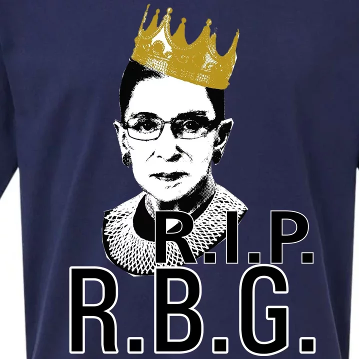 RIP RBG Ruth Bader Ginsburg Sueded Cloud Jersey T-Shirt