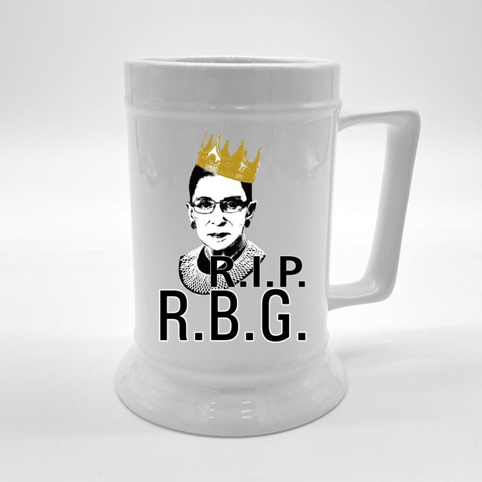 RIP RBG Ruth Bader Ginsburg Front & Back Beer Stein